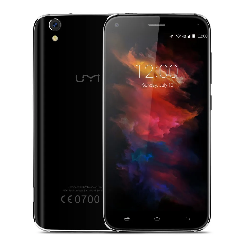 UMI diamond X Android 6.0 сотовый телефон 2 ГБ Оперативная память 16 Встроенная MT6737 1280*720 5.0