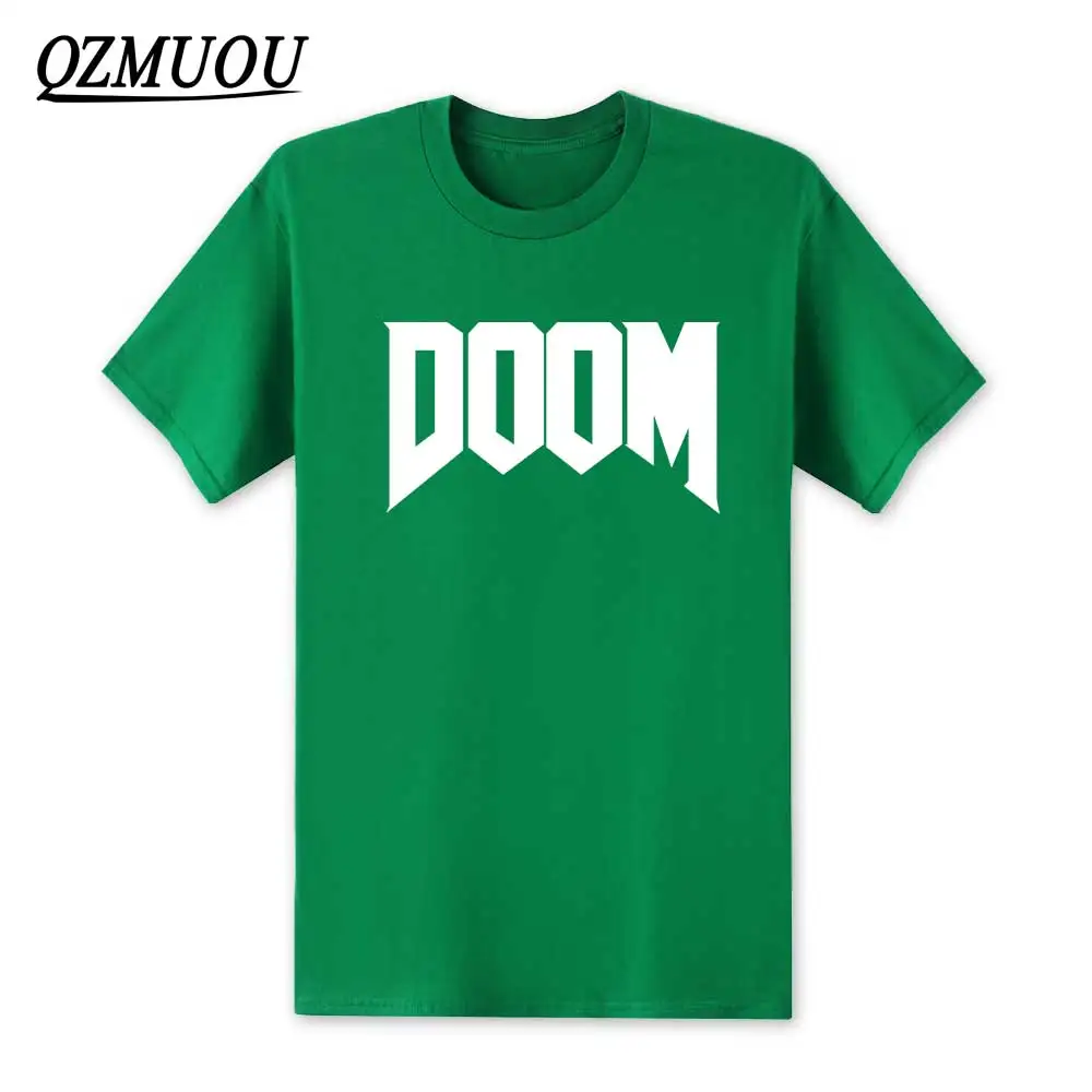 Новая модная футболка Doom All Time Great Video Game Unoffical in Mens футболка с круглым вырезом хлопковая футболка высокого качества размер XS-XXL