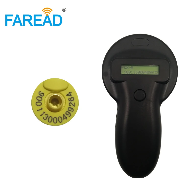 Круглые серьги с сертификатом ISO 11784/5 X10 шт животные ушные знаки для свиней коров