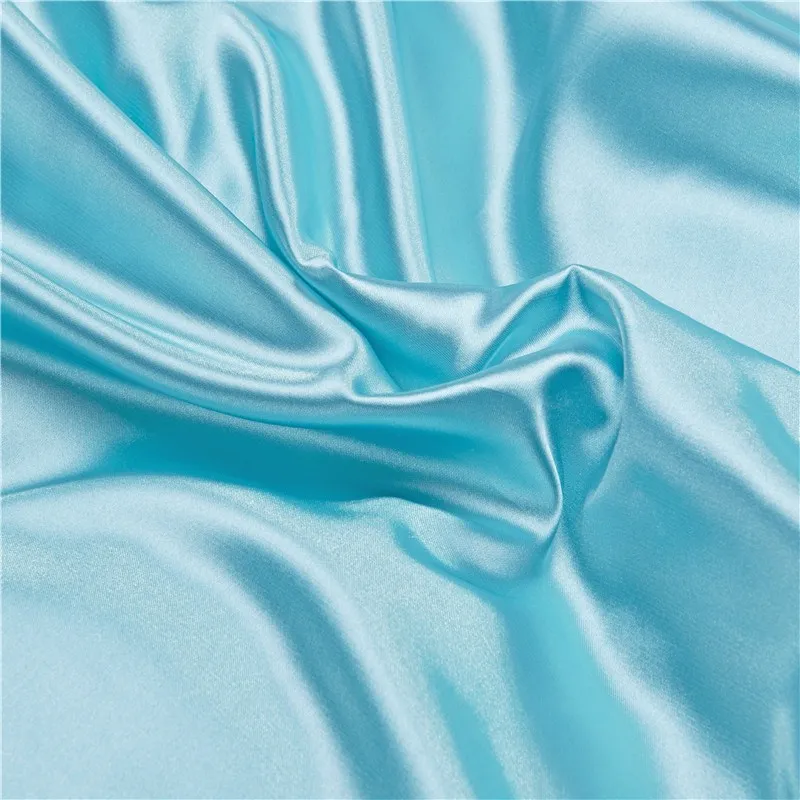 Роскошные синие белые китайские шелковые атласные пододеяльники с Европейским