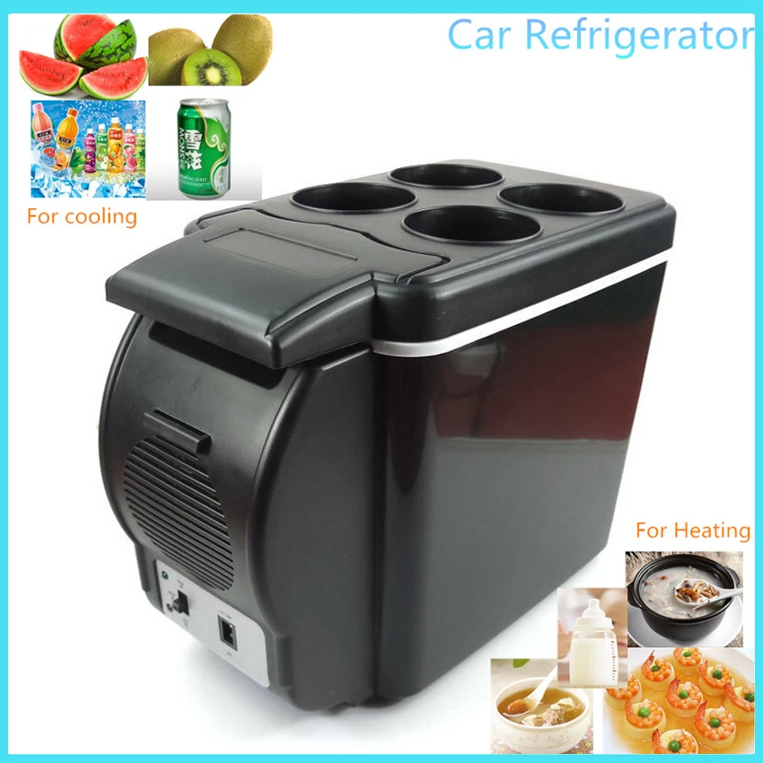 6L мини холодильник для автомобиля подогреватель авто дорожный теплая машина