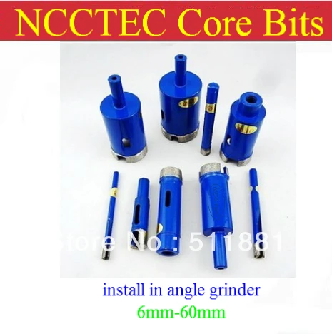 [for angle grinder] 100mm NCCTEC Diamond Core drill Bits CD100A FREE shipping | 4'' stone wall hole coring bits tools