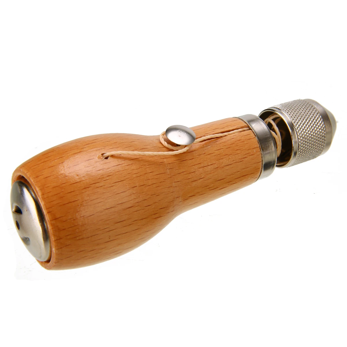 1 шт. парусиновый кожаный чехол прошивочной обуви деревянной ручкой шитье Awl