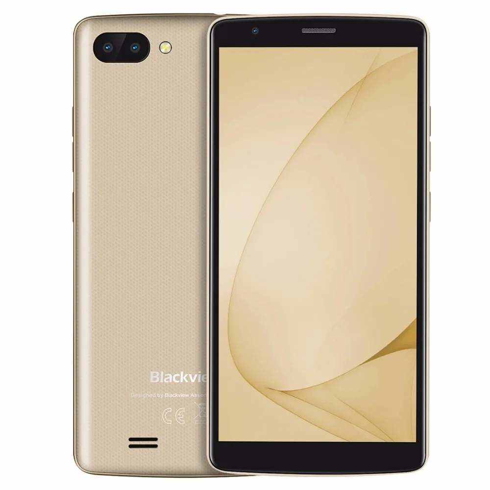 Blackview A20 смартфон с 5 дюймовым дисплеем четырёхъядерным процессором ОЗУ 1 ГБ ПЗУ 8