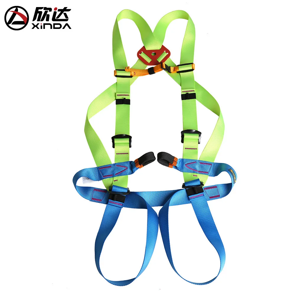 Ремень безопасности XINDA крепление на грудь уличный для скалолазания с сумкой