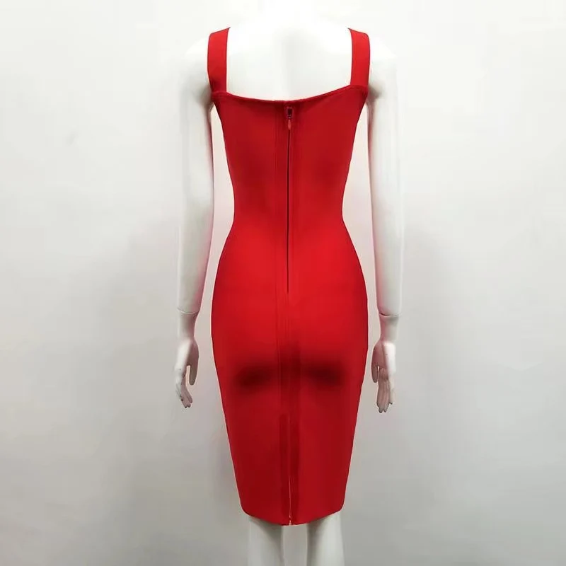 Новое модное сексуальное платье с v образным вырезом белое красное вискозное