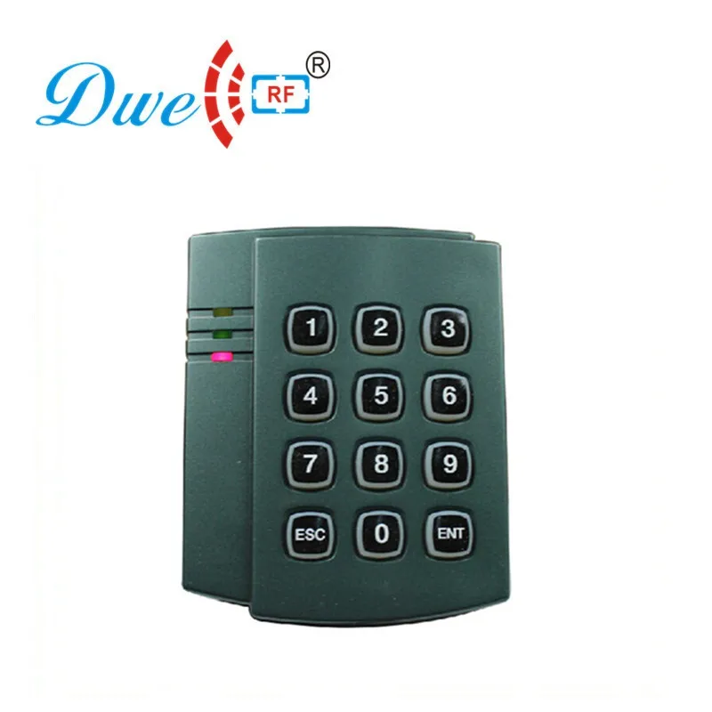 

DWE CC RF control card readers `125khz rf access control keypad rfid door proximity reader wiegand 26 rfid scanner