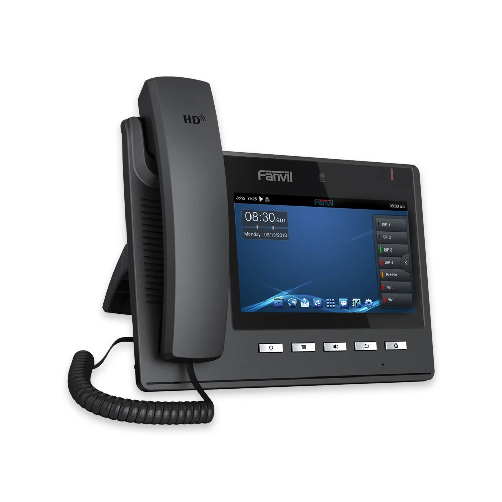 Новый смартфон FANVIL Enterprise C600 с интеллектуальным сенсорным DSS функциями