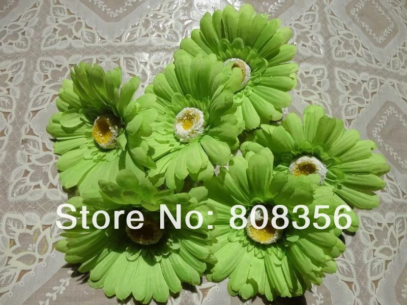 70pc's несколько цветов искусственная ткань Gerbera Jamesonii африканские ромашки