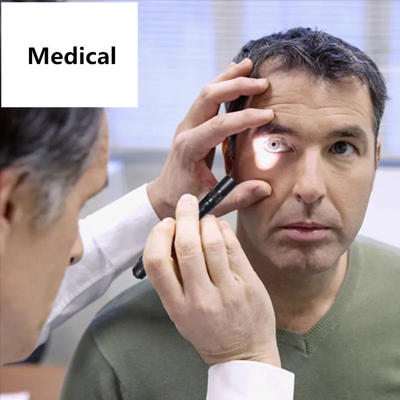 Светодиодный 3 Вт USB Портативный фонарь белый медицинский ученик рот экзамен