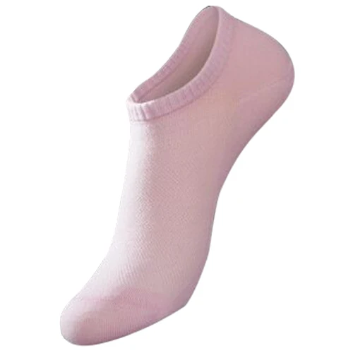 Pink THUNSHION, женские дышащие спортивные носки, тапочки для бега, йоги, повседневная одежда, антибактериальные Невидимые носки Asakuchi - Цвет: Pink