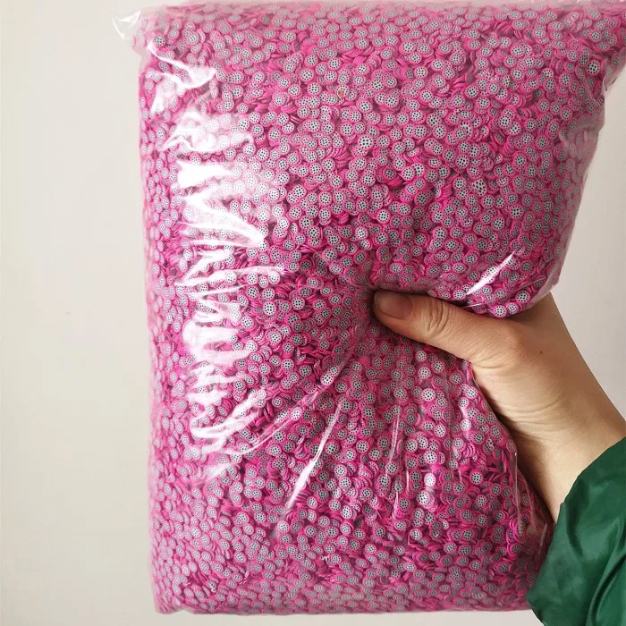 1 кг 100000 шт слайм DIY аксессуары игрушки Мини клубника фруктовые ломтики пушистые прозрачные поставки слаймов Подарочная игрушка - Цвет: Dragon fruit 1KG