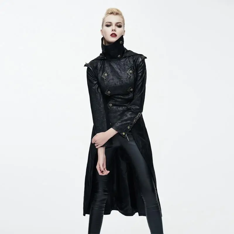 Devil модное женское пальто в стиле милитари CT05601/CT05602|Женские куртки| |