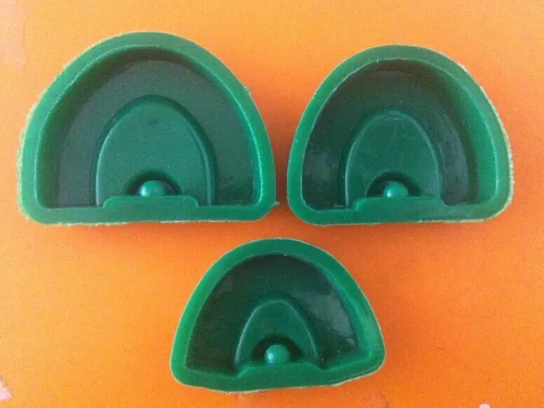 

3Kit Dental Lab Model Base Moulds,Round Tongue Type,5Pcs/ kit,dental lab material