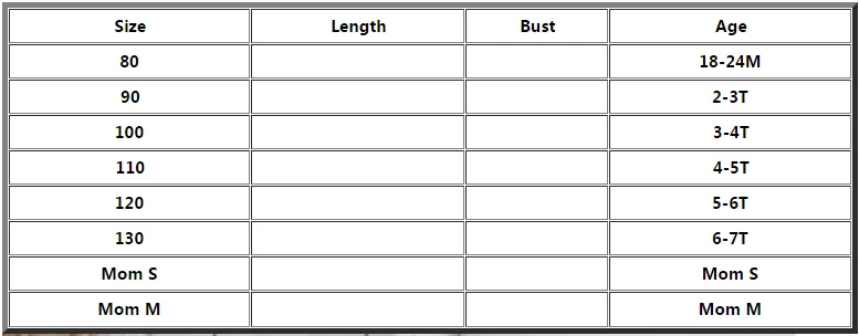 Одинаковая одежда для мамы и дочки футболка маленьких девочек хлопковая детские