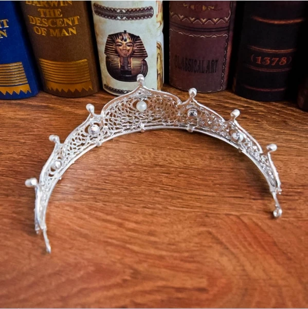 Новая Свадебная Корона невесты из сплава в барочном стиле Miss World с жемчугом Тиара