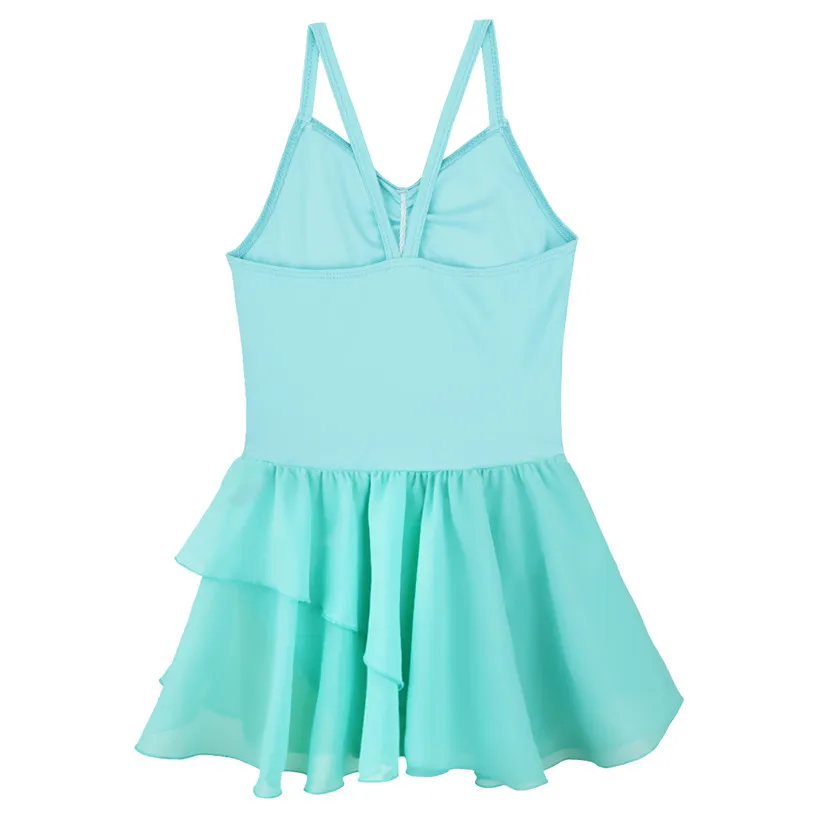 Girls Ballet Dress Strap Gymnastics Leotard Professional Tutu Dancer Costumes Girl Dance Vest | Детская одежда и обувь