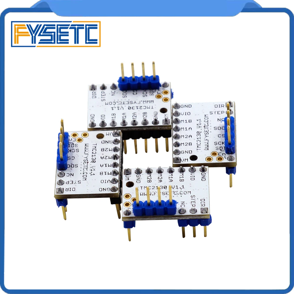 Драйвер для шагового двигателя TMC2130 V1.1 бесшумный драйвер SPI с радиатором VS TMC2100