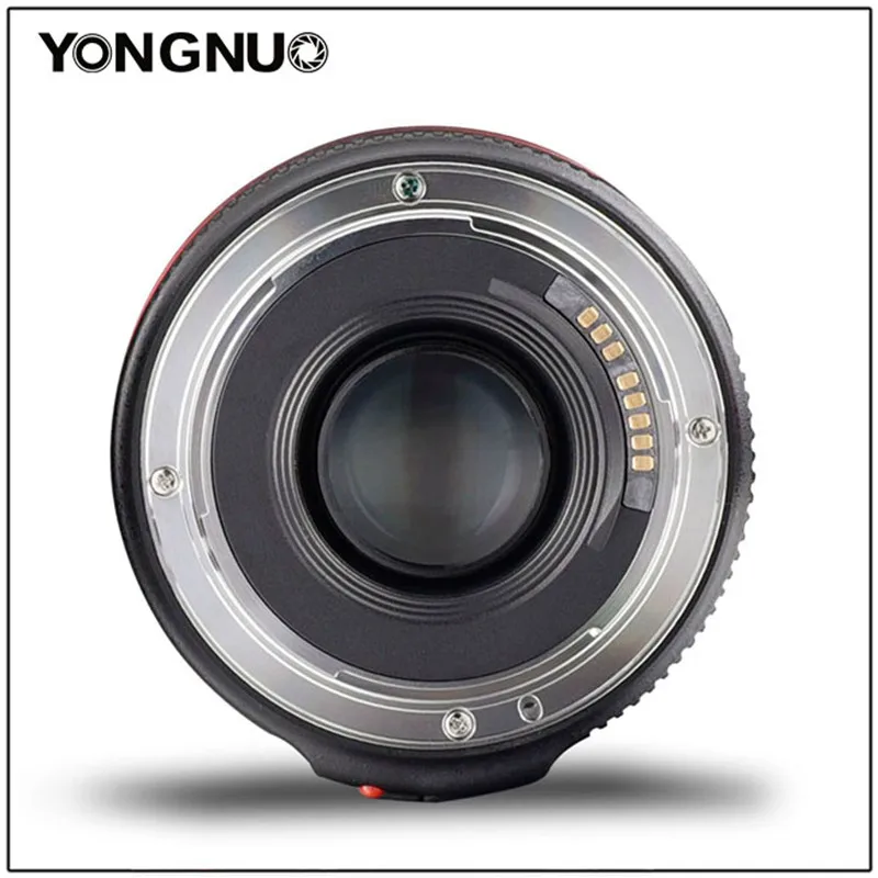 Объектив YONGNUO YN50mm F1.8 II с автофокусом объектив 50 мм большой апертурой для Canon 100d 650d