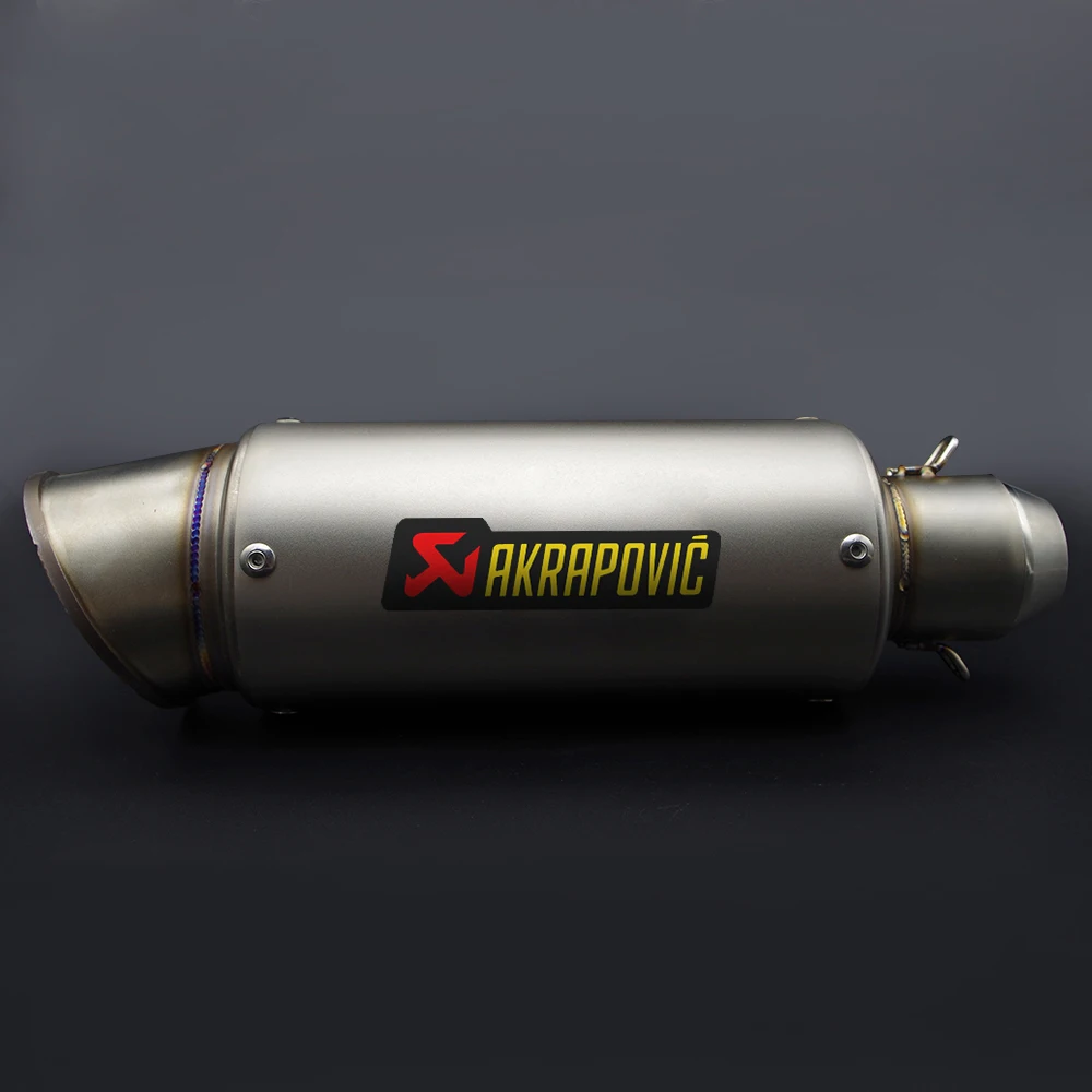 Akrapovic выхлопной мотоцикл db killer 51/61 мм для Honda CBF 600 aprilia v4 Benelli TNT 250 triumph street triple yamaha dt 50