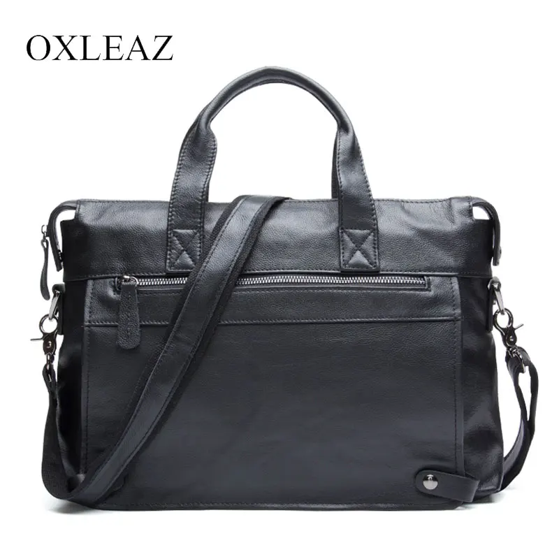 OXLEAZ мягкая 14 &quotсумка мессенджер мужская кожаная сумка для ноутбука мужской