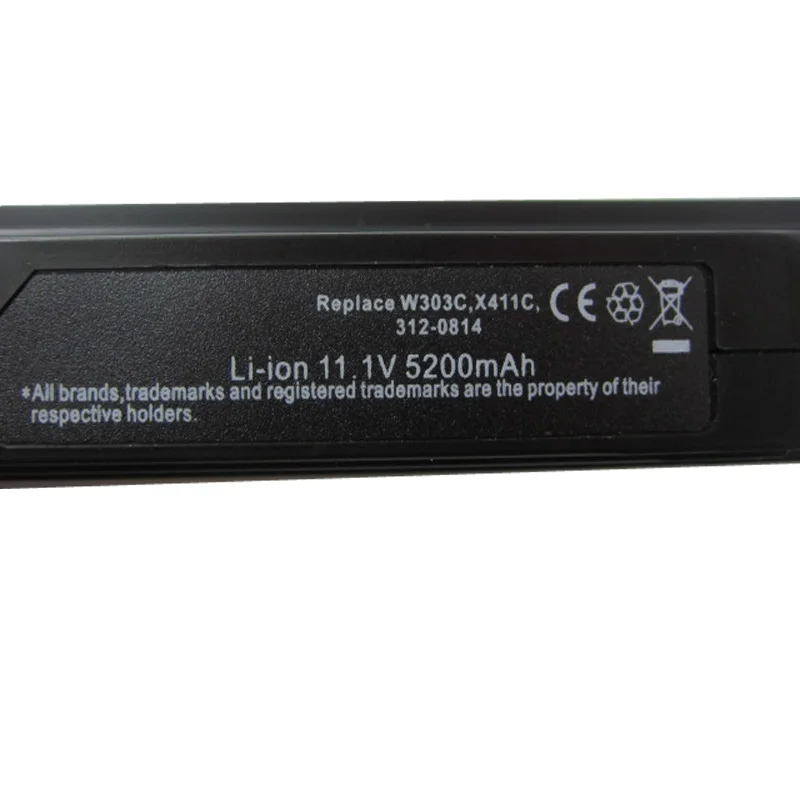 HSW Аккумулятор для ноутбука DELL 312-0814312-0815451-10692 U011C W298C W303C X411C 16 XPS 1640 1645 1647 bateria akku |