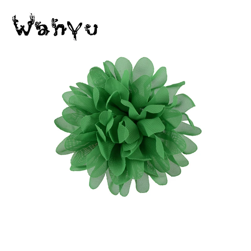 10cm Chiffon Fabric Flowers for Wedding Decoration DIY Wreath Crafts Fake Gift Box Shoe Clothing | Дом и сад