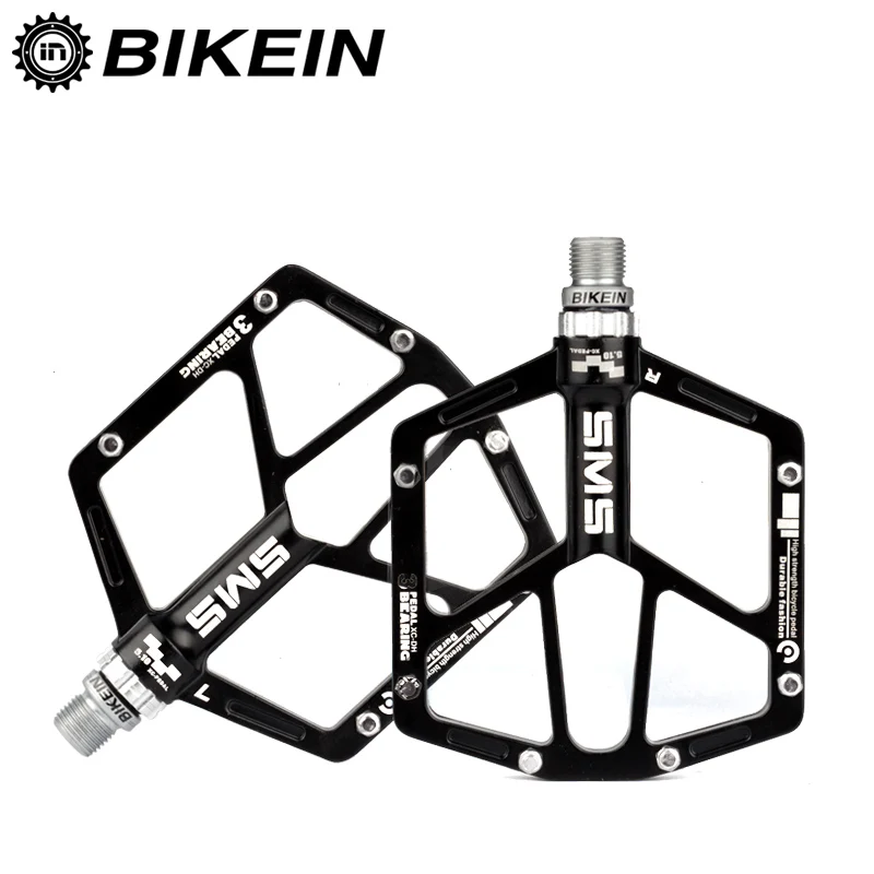 Bikein ЧПУ Алюминий педаль сверхлегкий Велоспорт MTB Велосипедный Спорт 9/16 дюйма на