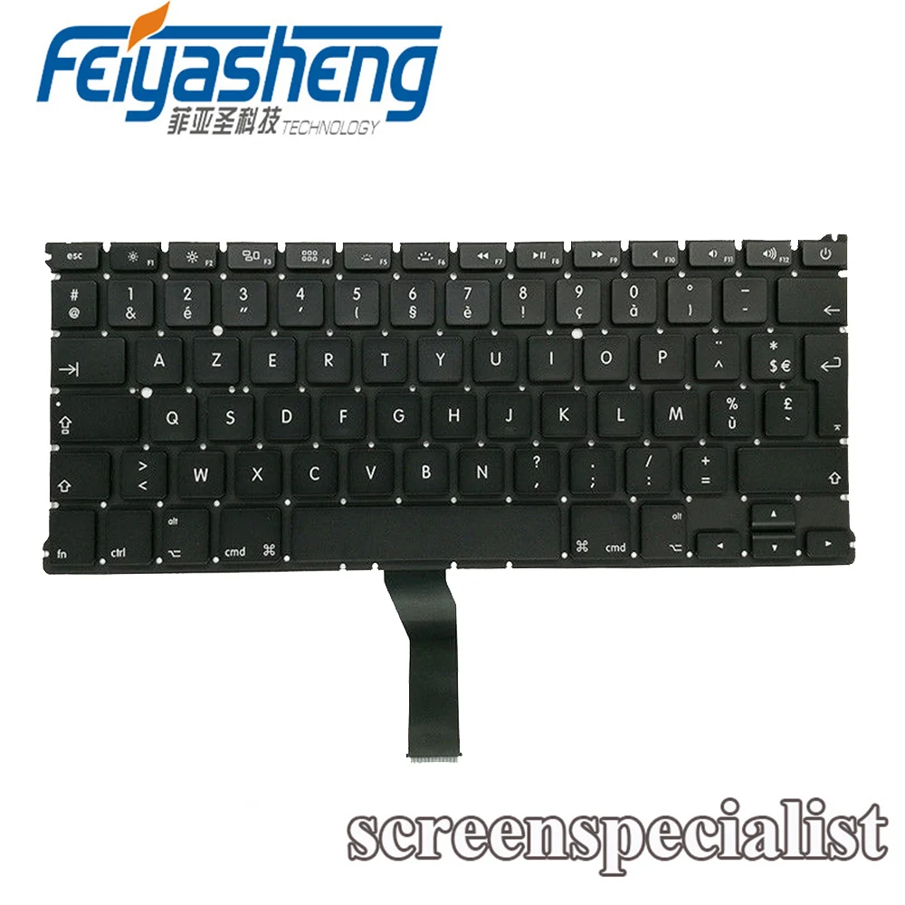 Новый FR Французский клавьер клавиатура для APPLE Macbook Air A1369 A1466 13 &quotноутбук 2011 2012 2013