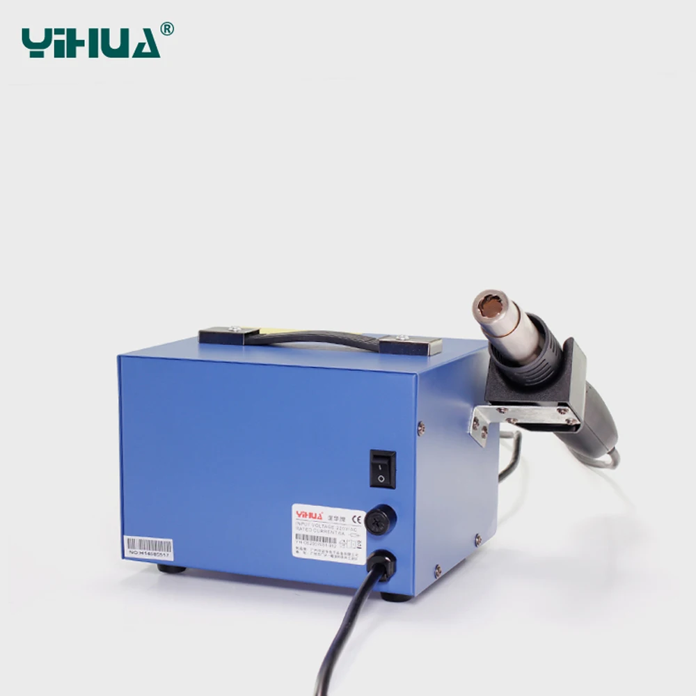 YIHUA 862D + паяльная станция 2 в 1 паяльник пистолет горячего воздуха для IC SMD