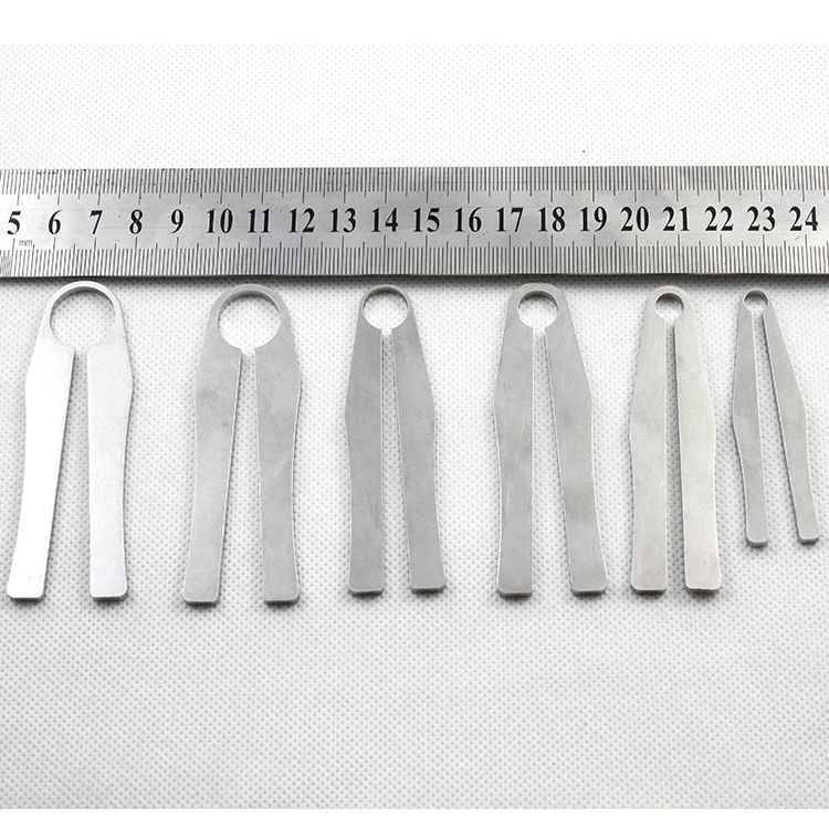 Набор инструментов из алюминия и нержавеющей стали для камеры комплект 6 ремонта