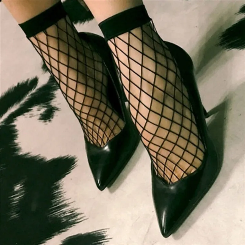 JCAAAP женские пикантные сетчатые тонкий короткий параграф полые ажурные подарок