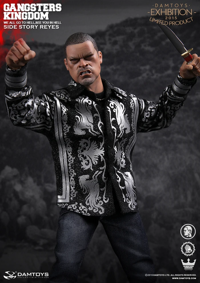 DAM Toys GKS002 CICF 2015 EXPO Gangsters Kingdom Side Story - Reyes 1/6 фигурка | Игрушки и хобби