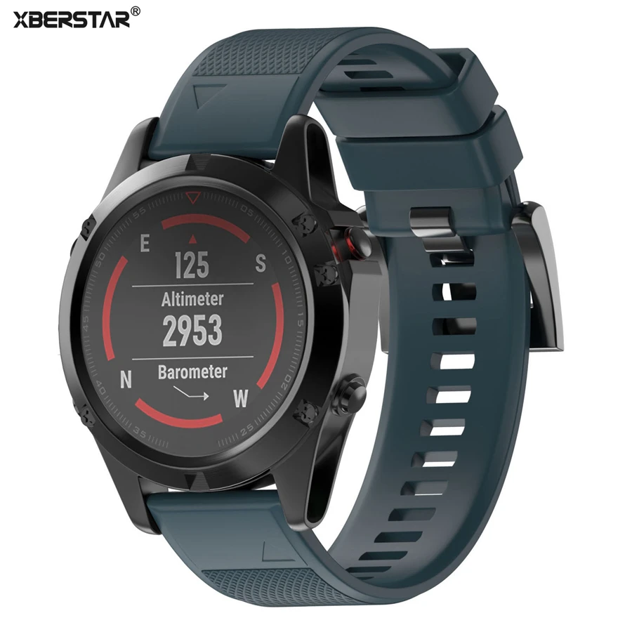Сменный силиконовый ремешок для часов Garmin Fenix 5 Fenix5 Forerunner 935 GPS часы быстросъемный