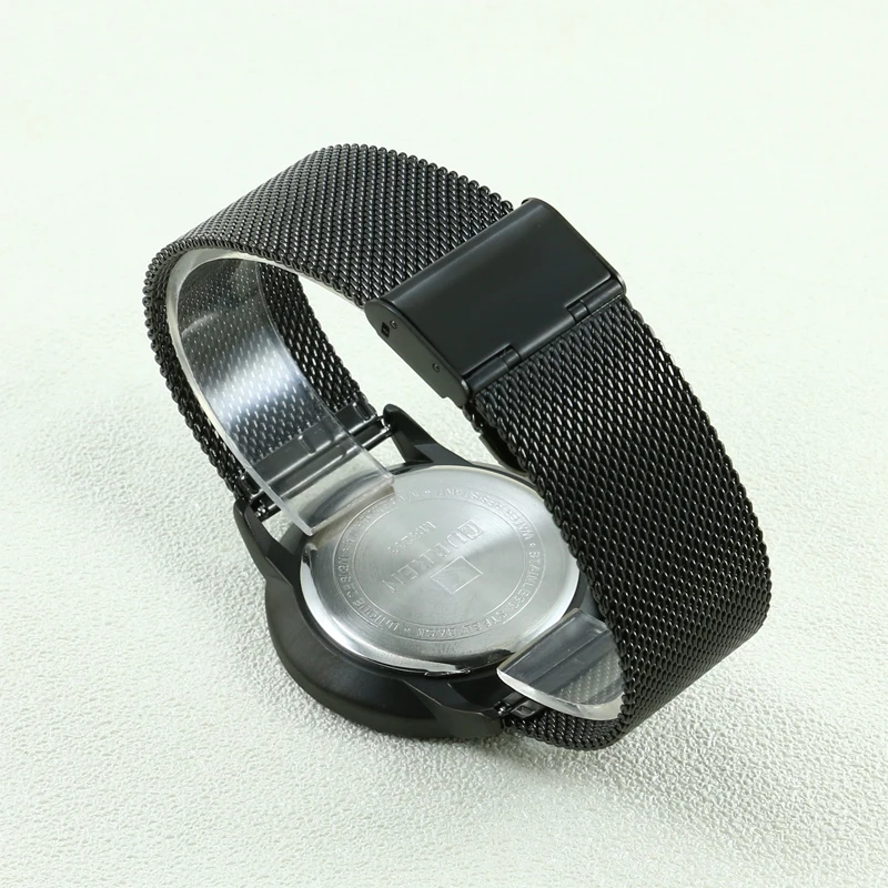 Лидирующий бренд CURREN Мужские часы из нержавеющей стали Аналоговый дисплей