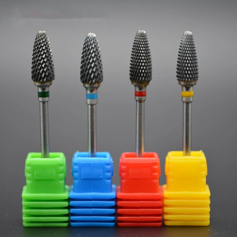

10Pcs Bullet shape dental carbide burs for dental lab metal denture - dental laboratory material