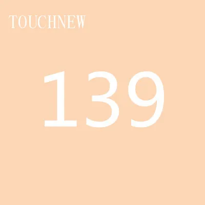139 TOUCHNEW, 168 цветов, одиночные художественные маркеры, кисть, эскиз, на спиртовой основе, маркеры, двойная головка, манга, ручки для рисования, товары для рукоделия - Цвет: 139