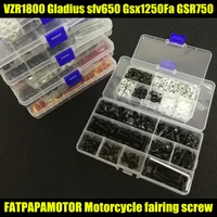 universal motorcycle fairing bolts screw moto spring bolts for suzuki vzr1800 gladius sfv650 gsx1250fa gsr750