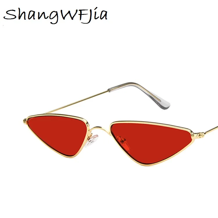 Женские солнцезащитные очки кошачий глаз дизайнерские Винтажные Солнцезащитные