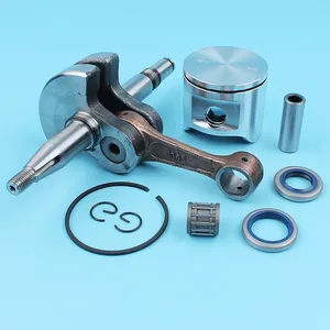 Комплект масляных уплотнений коленчатого вала (48 мм), поршневой комплект для бензопилы Husqvarna 365 #503691303, штифткольцо на палец, игольчатый подшипник, стопорное кольцо