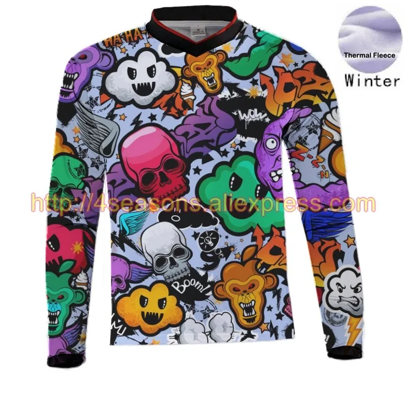 Pro team Men Cycling Jerseys Winter Thermal Fleece Jersey Bicycle Warm MTB Bike Clothing Shirts Multiple choices | Спорт и