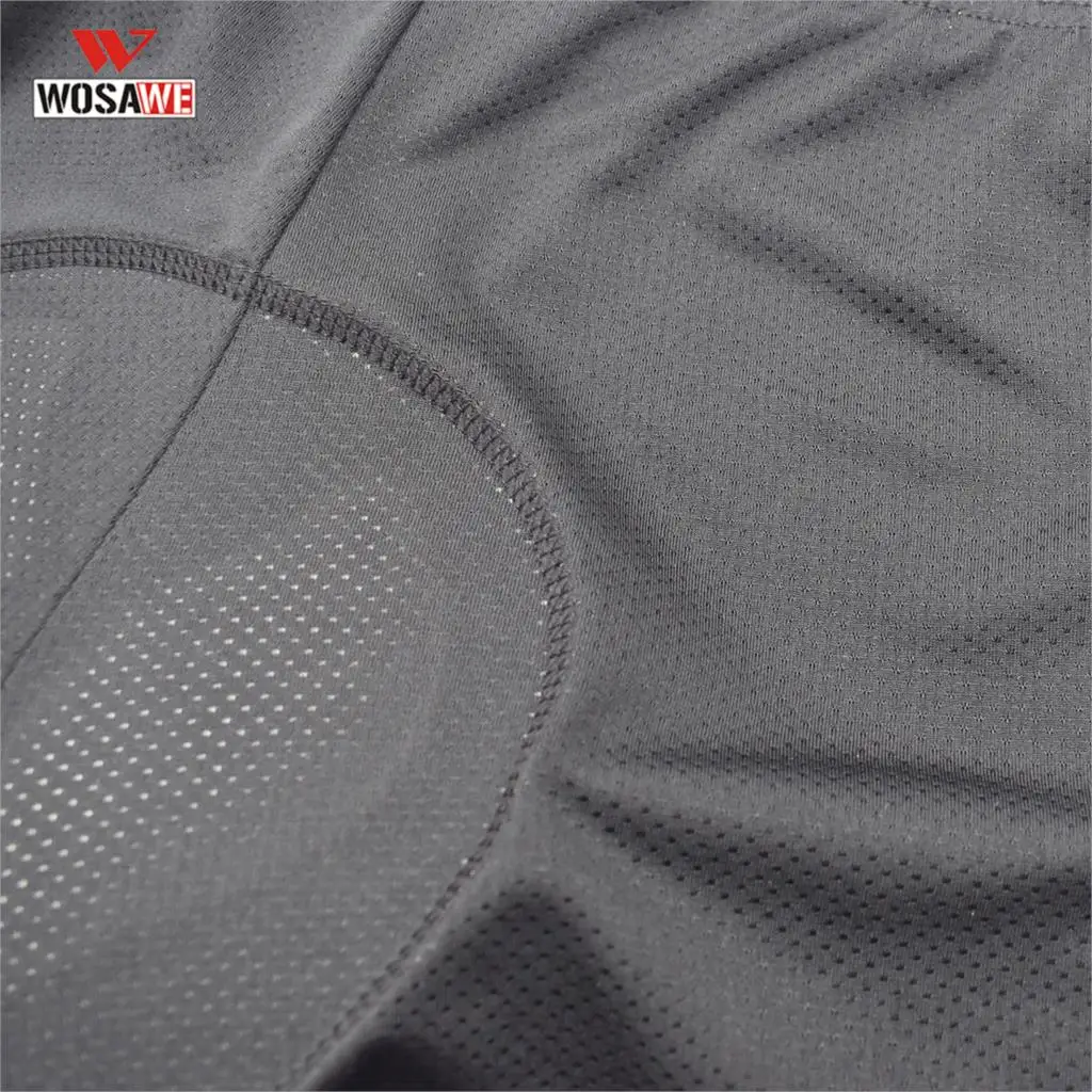 WOSAWE велосипедные шорты нижнее белье для велоспорта унисекс 5D гелевая подкладка