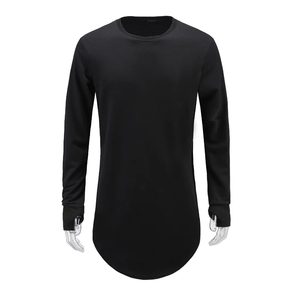 Футболка мужская с манжетами и дырками модная тенниска в стиле хип-хоп крутая