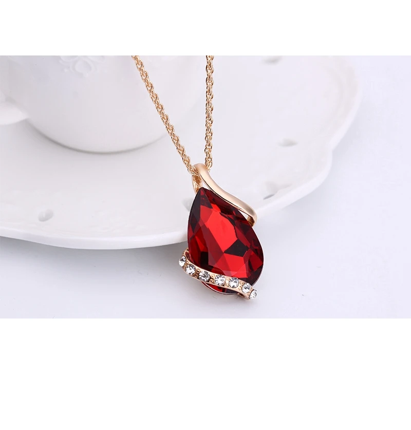 Ювелирный Комплект из колье и серёг с фианитом|big crystal jewelry sets|jewelry sets for womenwedding |