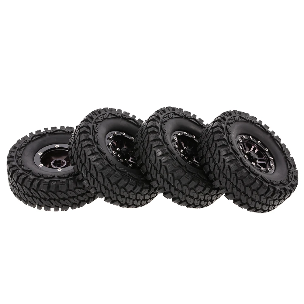 4 шт. 1/10 1 9 &quotRC шины металлические колесные диски замок для Traxxas HSP Redcat Tamiya Axial SCX10 D90