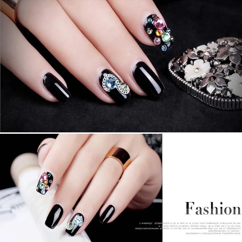 SS3 1440 штук пакет с плоской задней поверхностью для дизайна ногтей кристалл ab Клей