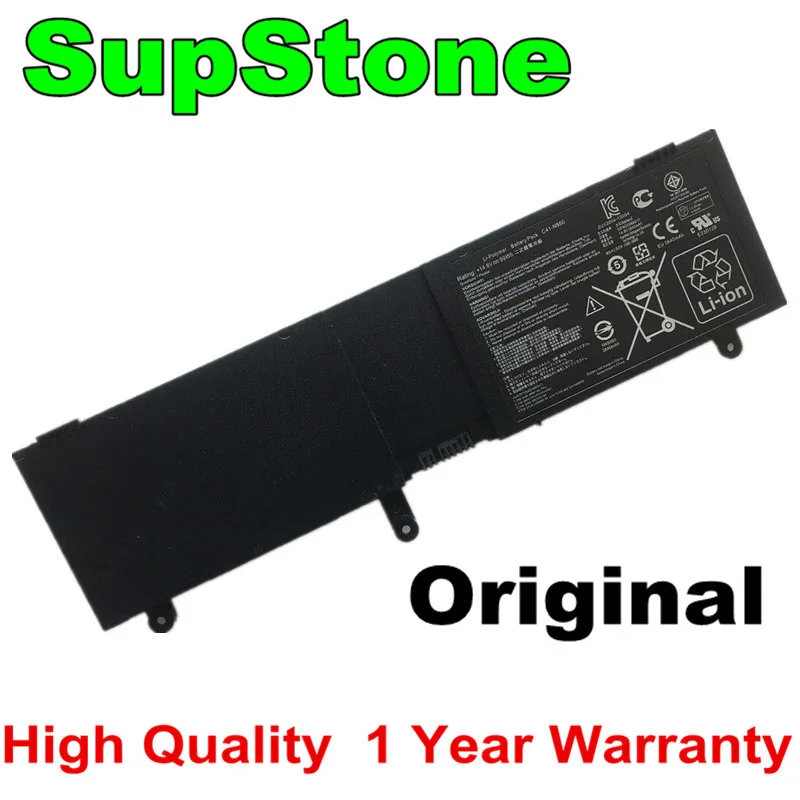SupStone натуральная C41 N550 Аккумулятор для ноутбука Asus G550 R552JK N550JA N550JV N550JK Q550L Q550LF N550X47JV