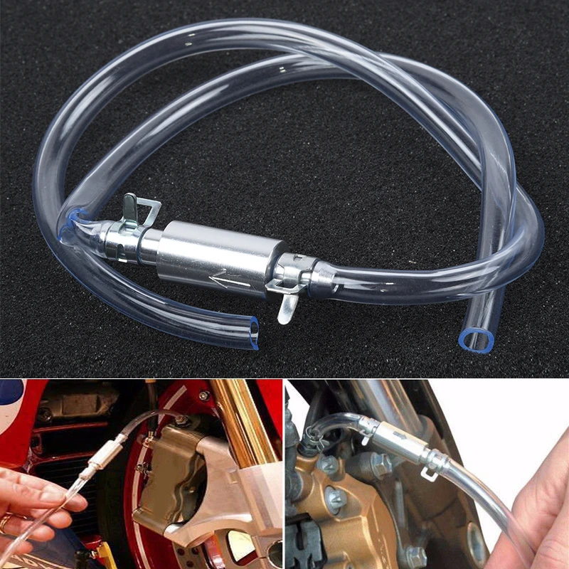 

Tube Brake Bleeder Aluminum & Rubber Automotive Tool Motorcycle Clutch