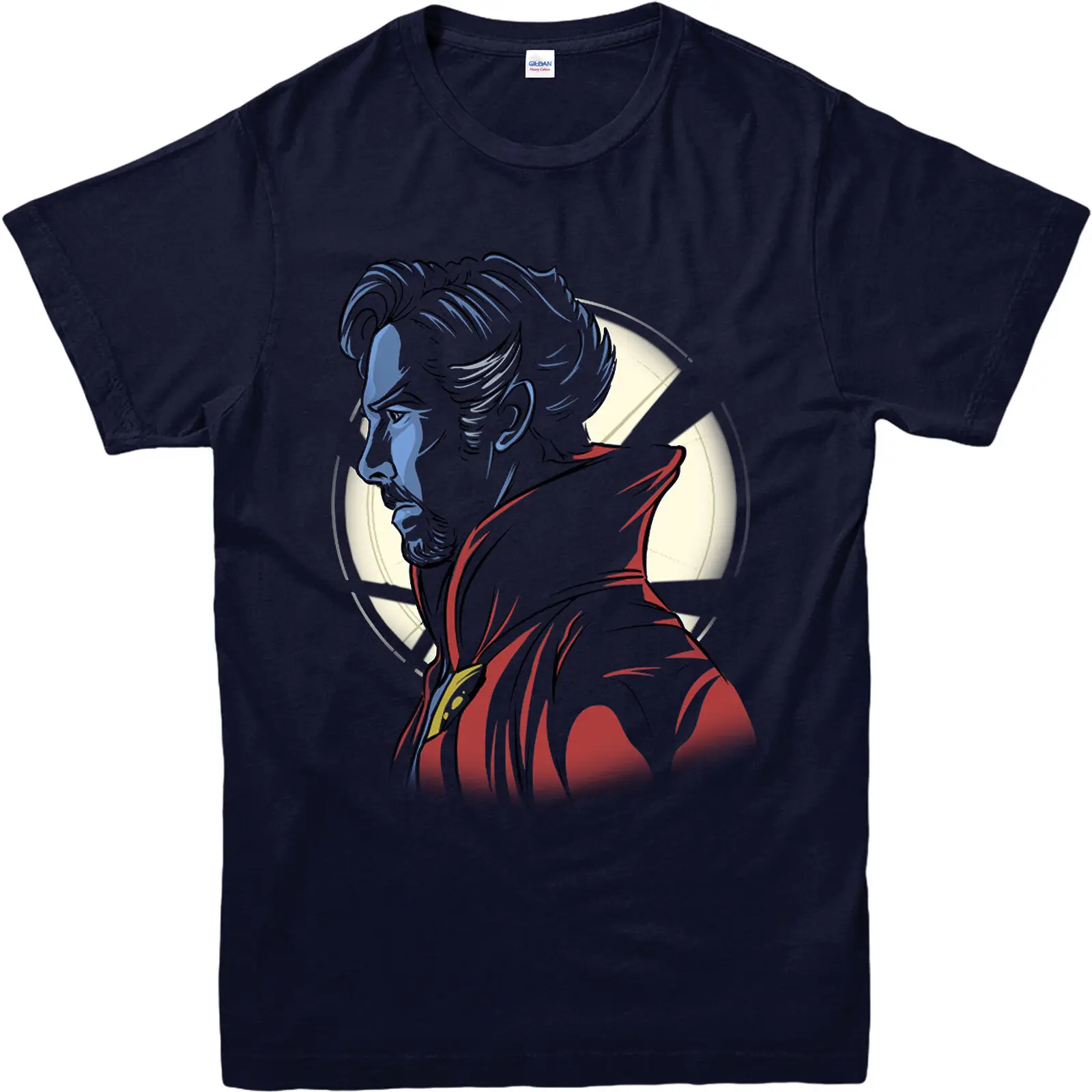 Доктор Стрэндж футболка Бенедикт камбербэтч с супергероем принтом в стиле хип