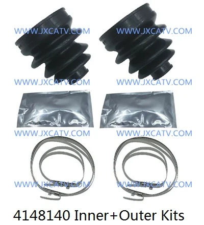 CV Boot комплекты приводного вала оси подходит для YAMAHA 400 BIG BEAR и GRIZZLY 660 400 450 и KODIAK 400 450 и RHINO 450 700